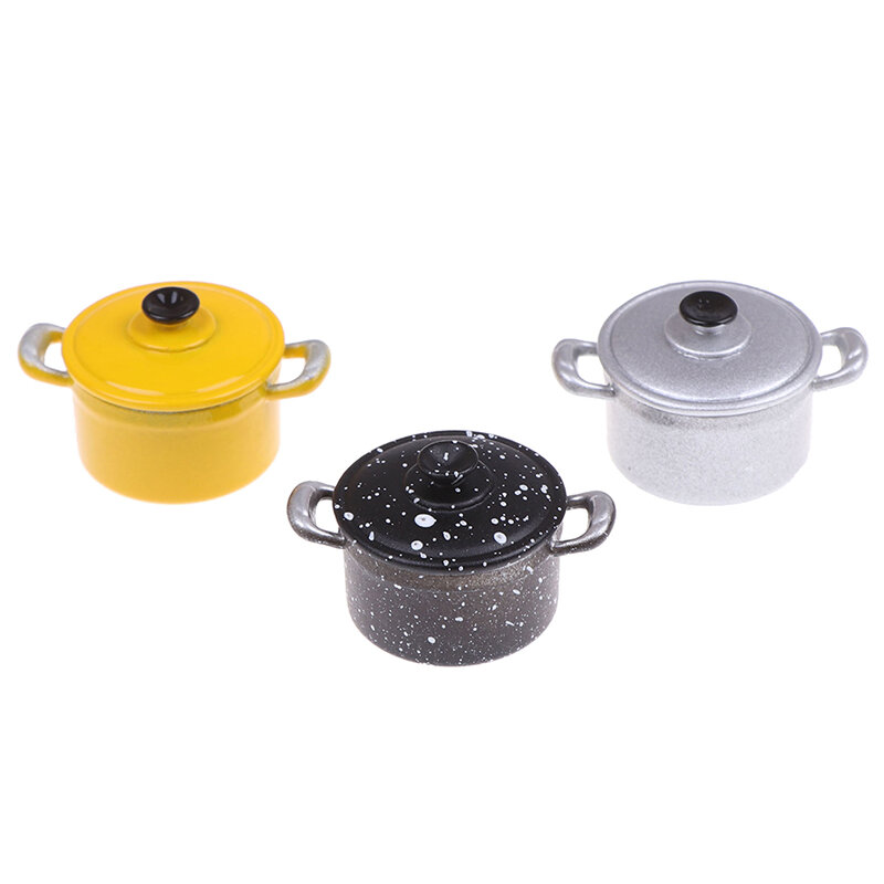 5 Pcs Poppenhuis Miniatuur Accessoires Mini Schop Soeplepel Opslag Houder Keuken Koken Werktuigen Voor Decoratie Speelgoed