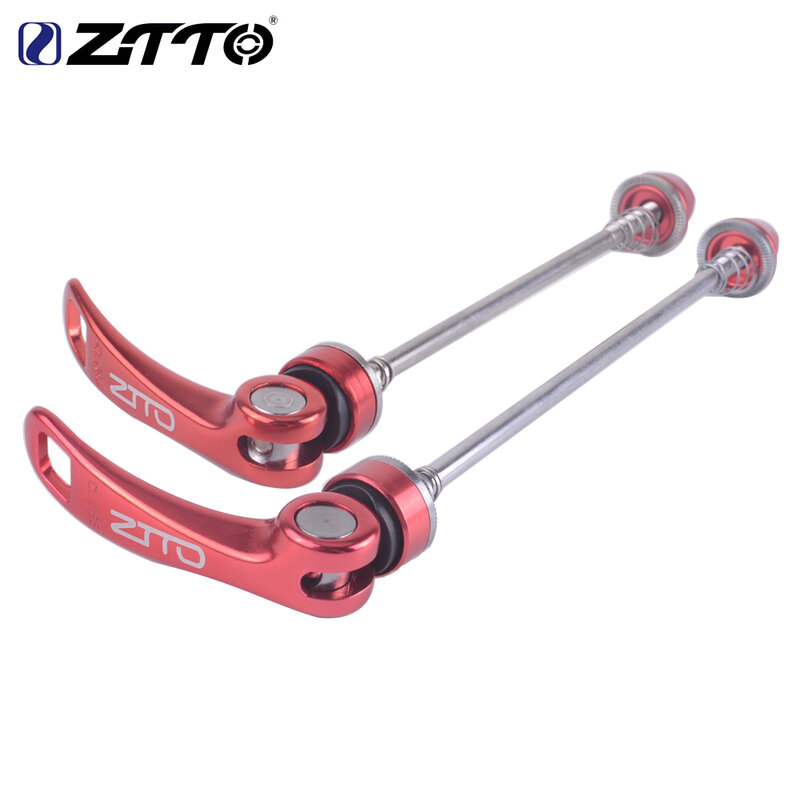 ZTTO 1 paire de brochettes de vélo brochettes à dégagement rapide ultra-léger pour vélo de route vtt