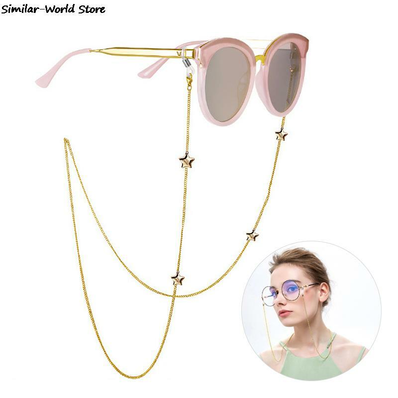 Eye Glasses Sunglasses Spectacles Eyewear Chain Holder Cord Lanyard Necklace Glasses Chain Eyewears Cord Holder Neck Strap Rope