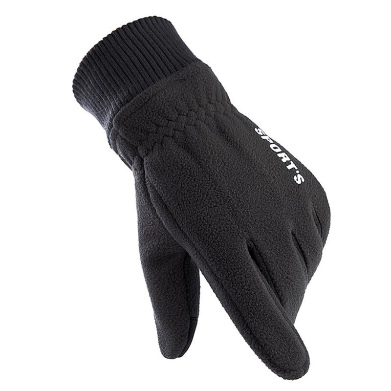 Мужские Водонепроницаемые нескользящие перчатки для сенсорных экранов, для езды на велосипеде и лыжах