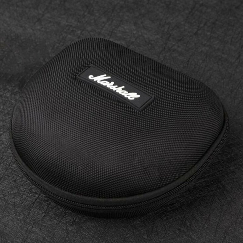 Stoßfest EVA Kopfhörer Fall Tragbare Speicher Headset Tasche Hohe Qualität Kopfhörer Zubehör Zipper Box Für Marshall