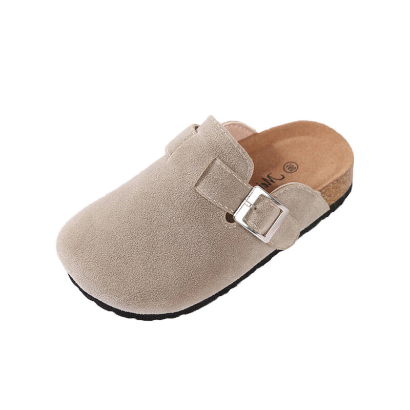 Pantofole per bambini ragazze pantofole in sughero scarpe per bambini scarpe per la casa neonati bambini moda camoscio sandali Casual 2020 primavera estate