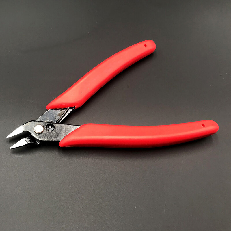 1/2/5PC Thicken Small ecig Cutting Plier Wire Cable Side Snips Flush Pliers Tool 170 Flush Cutter Internal Spring Cutting Pliers