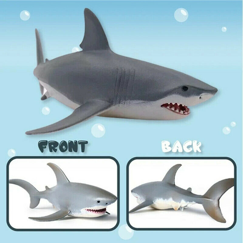 Новая Реалистичная игрушка в форме акулы, Реалистичная симуляция движения, модель животного для детей, подарки на день рождения, Прямая пос...