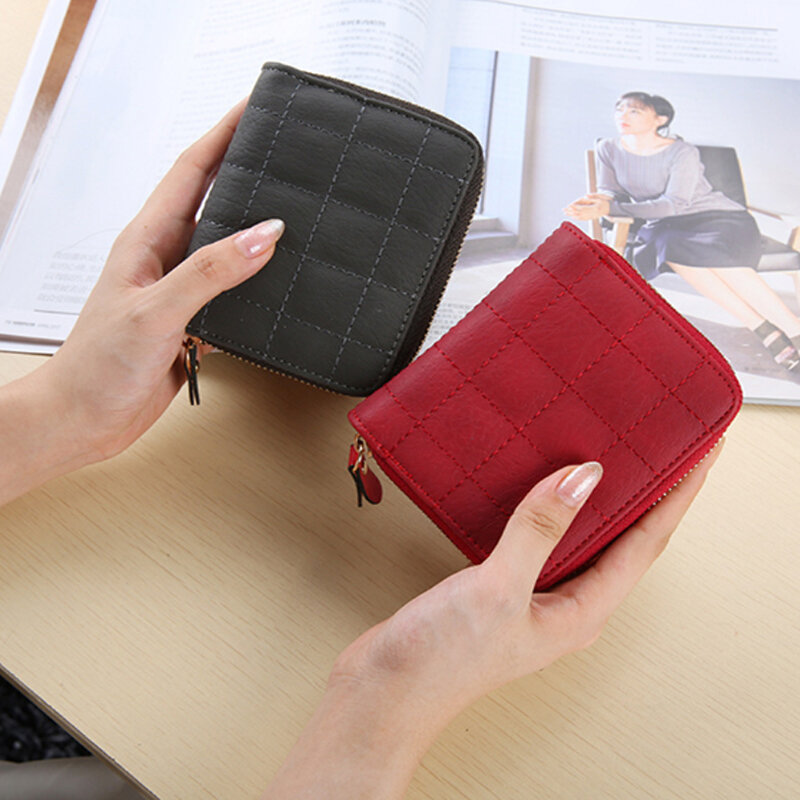 2021 mode Weibliche Kurze Brieftasche Tasche Handtasche Für Frauen Geldbörse Karte Halter Frauen Brieftasche Pu Leder Geldbörse