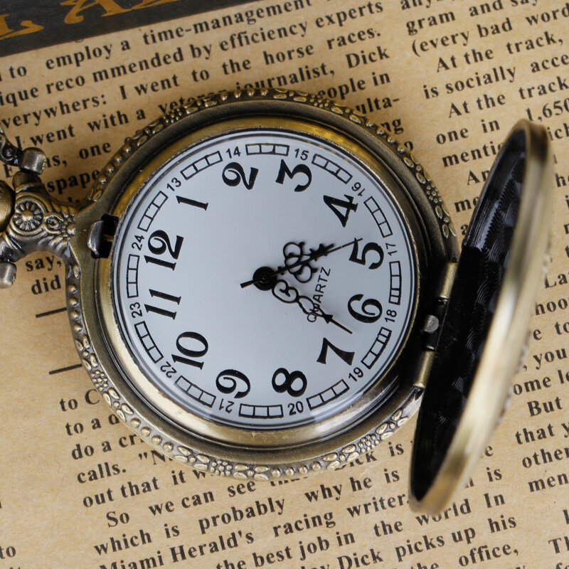 นาฬิกาพกควอตซ์พร้อมจี้โซ่สร้อยคอนาฬิกาข้อมือของขวัญผู้ชายผู้หญิง relogio debolso