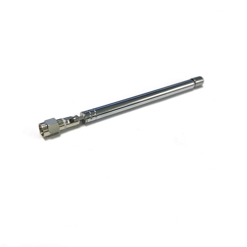 1PC Telescopic Antenna 7 Sections 120mm Long with SMA Male Connector Total 480mm Radio Aerial NEW