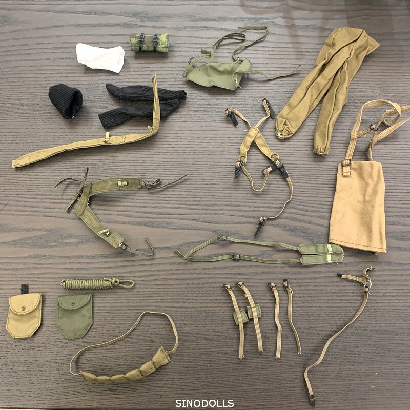 Lot Soldier Uniforms accessories for US Germany WWII Military 12'' The Ultimate Soldier figures toys