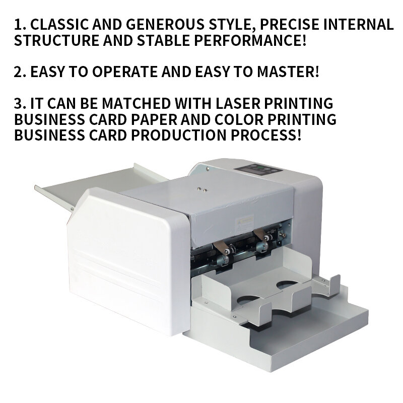 DC-8200 Business Card Cutting Machine Fully Automatic A4 Multifunction Business Card Cutting Machine