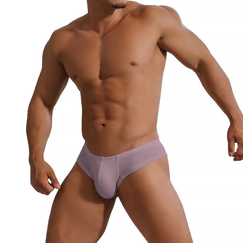 Sous-vêtements Sexy pour hommes, Slip Jockstrap, culotte en coton, tongs en maille, sous-vêtement Gay