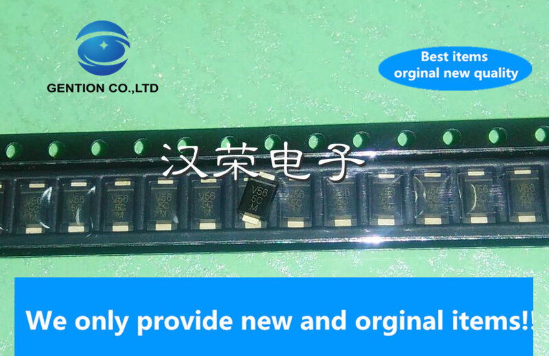 10pcs Original new DO-221AC Schottky rectifier SMD diode VSSAF56-M3 6B 60V 5A fast recovery