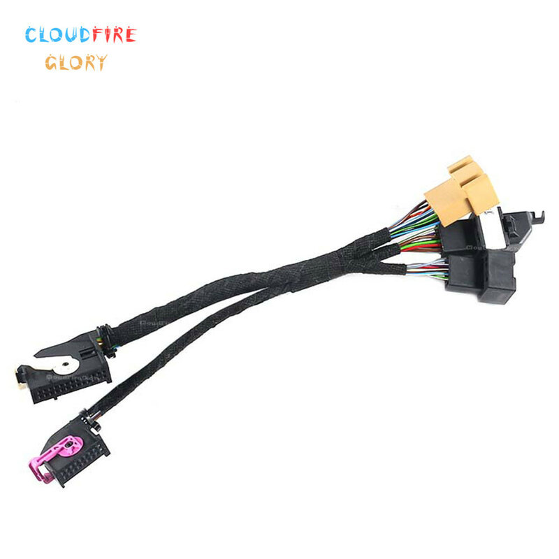 CAR INSTALL MQB Parking OPS System adapter Wire cable Harness upgrade PDC module to 1K8 / RNS to MIB For VolksWagen Golf