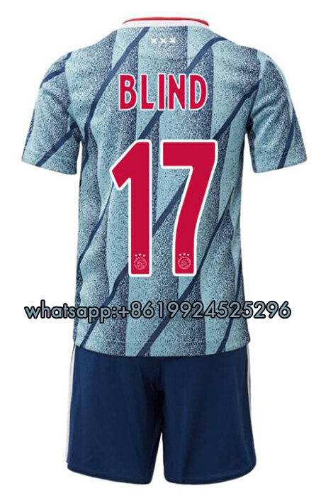 2020 2021 어린이 성인 셔츠 Uitshirt 수석 축구 유니폼 20-21 ajaxES NERES TADIC HUNTELAAR DE LIGT VEN DE BEEK 축구 셔츠