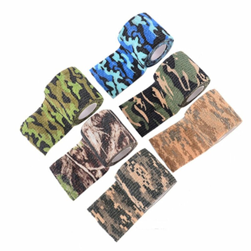 4.5M Outdoor Camouflage Bandage Field Sports Protector Elastic Ankle Self-adhesive Bandage For Ankle Knee Finger Arm Bandage