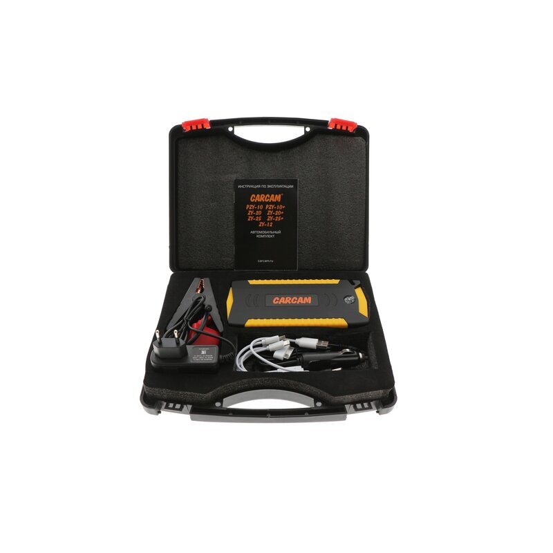 CARCAM JUMP STARTER ZY-20 with starting-battery charger 20800 mAh