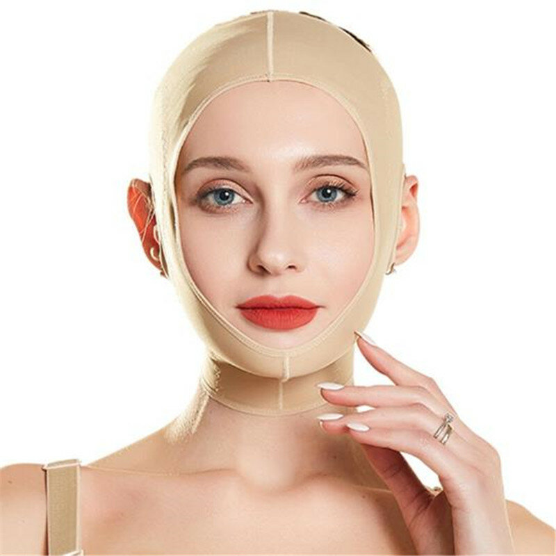 Slimming Bandage V-Face Face Lift Up Mask Cheek Chin Neck Slimming Thin Belt Strap Beauty Delicate Facial Thin Face Mask 20#224