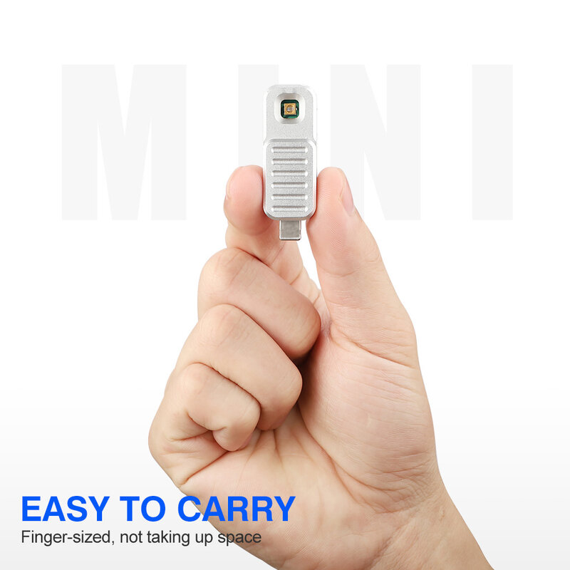 Greensun mini uv led lâmpada de desinfecção portátil lâmpada germicida alimentado por telefone móvel plug & play