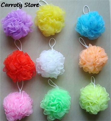 Bath Ball Bath Tubs Cool Scrubber Shower Body Cleaning Mesh Shower Wash Nylon Sponge Product Bathing Accessories