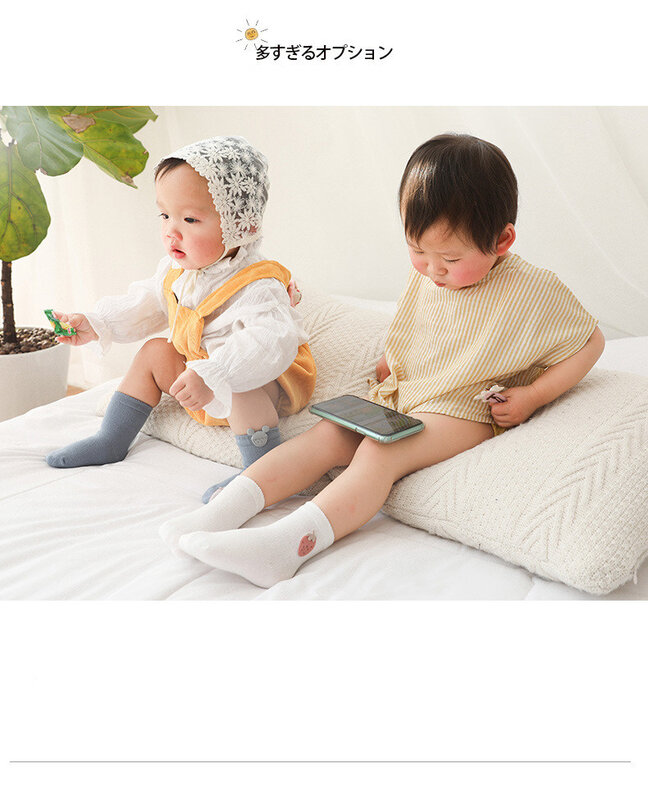 Новые детские носки из чесаного хлопка на весну и осень, аксессуары для малышей, носки для мальчиков и девочек
