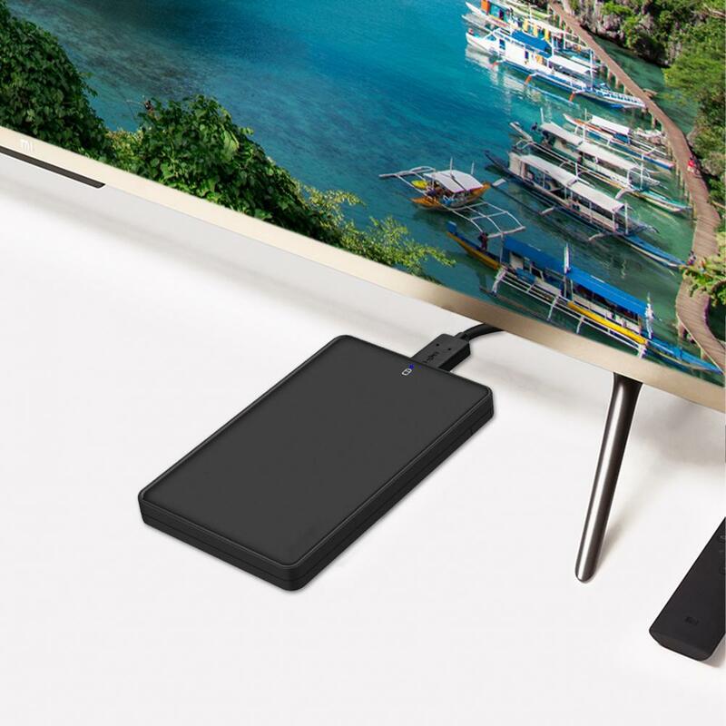미니 휴대용 USB 3.0 대용량 메모리 HDD 박스 케이스, SATA 하드 디스크, 외장 하드 디스크 박스, 2.5 인치
