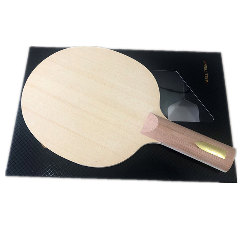 Карбоновая Теннисная ракетка для настольного тенниса Stuor ALC Hinoki, 7-слойная ракетка для пинг-понга из углеродного волокна, быстрая атака FL ST CS