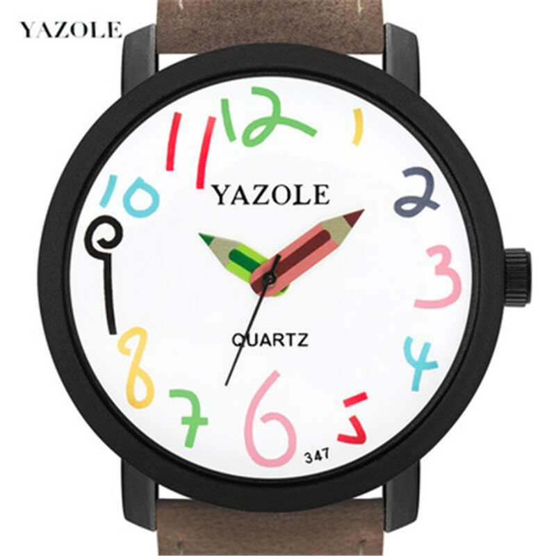 Moda kolor zegarki dla dzieci miękka bransoletka dla dzieci zegarek łatwy odczyt ołówek wskaźnik kwarcowy zegarek dla dziewczyny chłopiec prezent Reloj Infantil