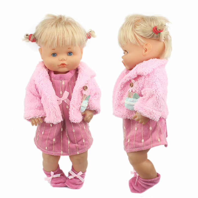 Красивый костюм для куклы Nenuco размером 42 см, 17 дюймов, одежда и аксессуары для кукол маленьких девочек