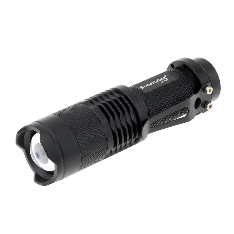 Torcia della luce di IR di visione notturna del fuoco regolabile SK68 della torcia elettrica infrarossa IR-850nm a lungo raggio 940nm LED per il predatore di tattica di caccia