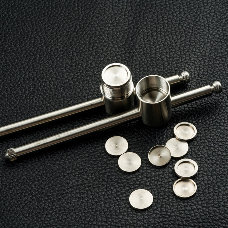 Bilhar ponta imprensa ferramenta 11mm/14mm piscina cue/snooker cue aço inoxidável material pressão mais fácil ponta ferramenta acessórios de bilhar