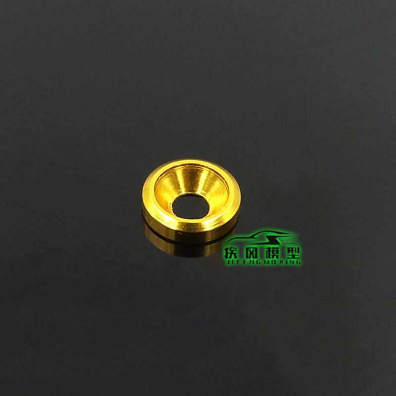 10pcs Aluminum washer M3 color aluminum alloy cap washers for RC model parts for countersunk screws Gasket