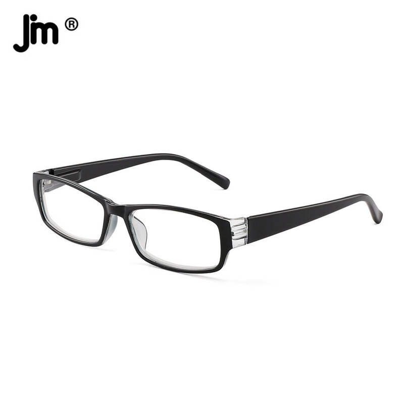 JM прямоугольные очки для чтения для женщин и мужчин, Пружинные шарниры, лупа, диоптрии, пресбиопические очки для чтения, квадратные