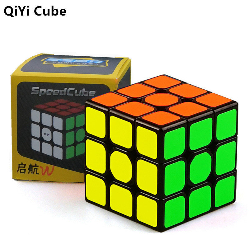 Qytoys Zeil W 3X3X3 Magische Kubus Anti-Stress Puzzel Speed Cubes Professionele Educatief Fidget Speelgoed antistress Cubos Magicos