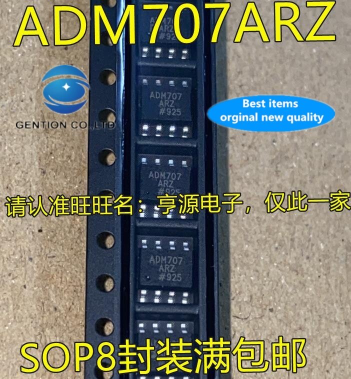 10 sztuk układ scalony ADM707AR ADM707 ADM707ARZ SOP8 stóp w magazynie 100% nowy i oryginalny