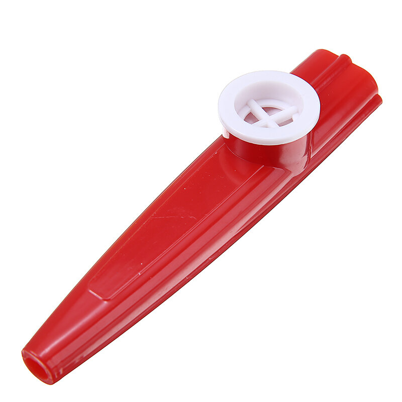 10pcs Random Color Plastic Kazoo Mouth Flute Harmonica Instrument Music Kids Educational Musical Toy