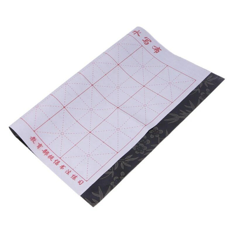 Magia água escrita pano gridded notebook esteira praticando caligrafia chinesa