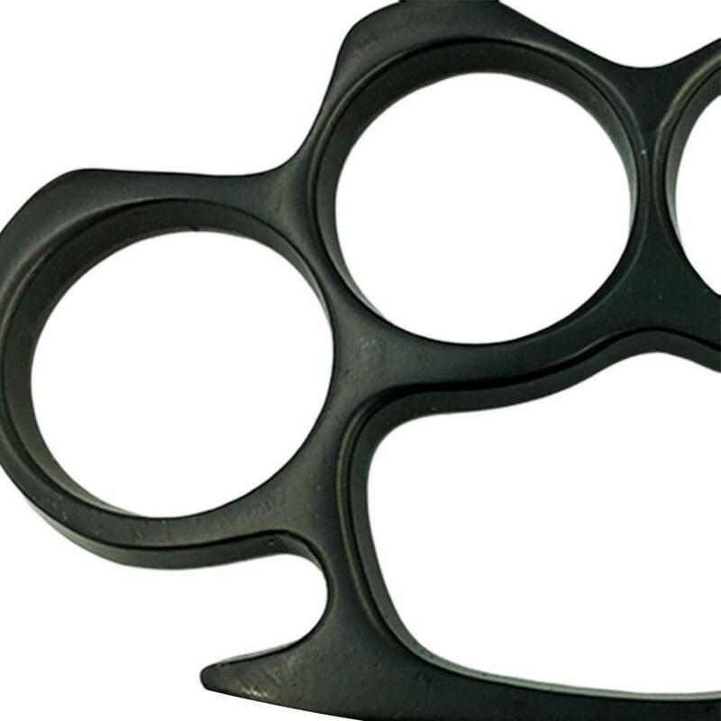 Hebilla de cinturón negro gótico Acero inoxidable Streetwear estilo nudillo disfraz Metal accesorios modernos para hombres