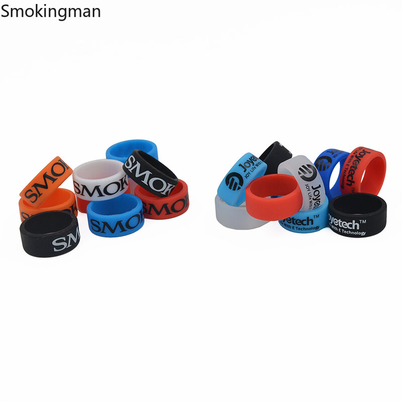 10pcs/lot Vape Band Ring for Vaporesso/Smok/Joyetech tank box mod Vapor rings Decoration Electronic Cigarette Accessories For