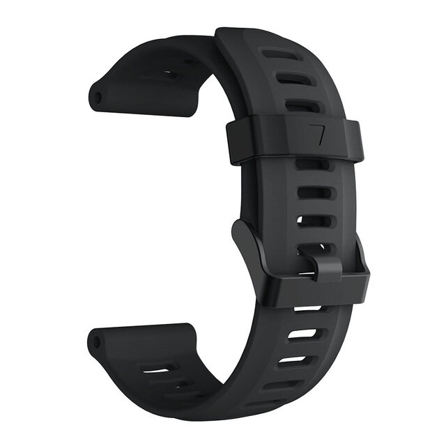 Ремешок силиконовый для Garmin Fenix 5X/5X plus/Fenix 3/Fenix 3 HR, сменный спортивный Модный черный браслет для наручных часов Fenix3, 26 мм
