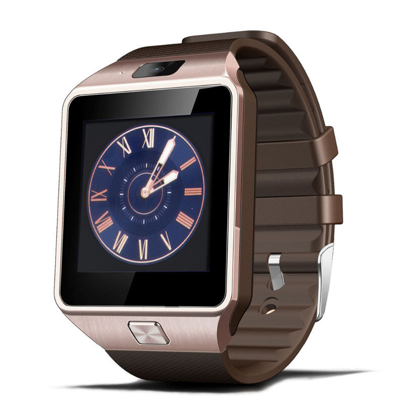 2019 neue Design Elektronische Intelligente Sport Gold Smart Armbanduhr DZ09 Schrittzähler Für Frauen Männer Unisex Uhr uhr männer dw reloj