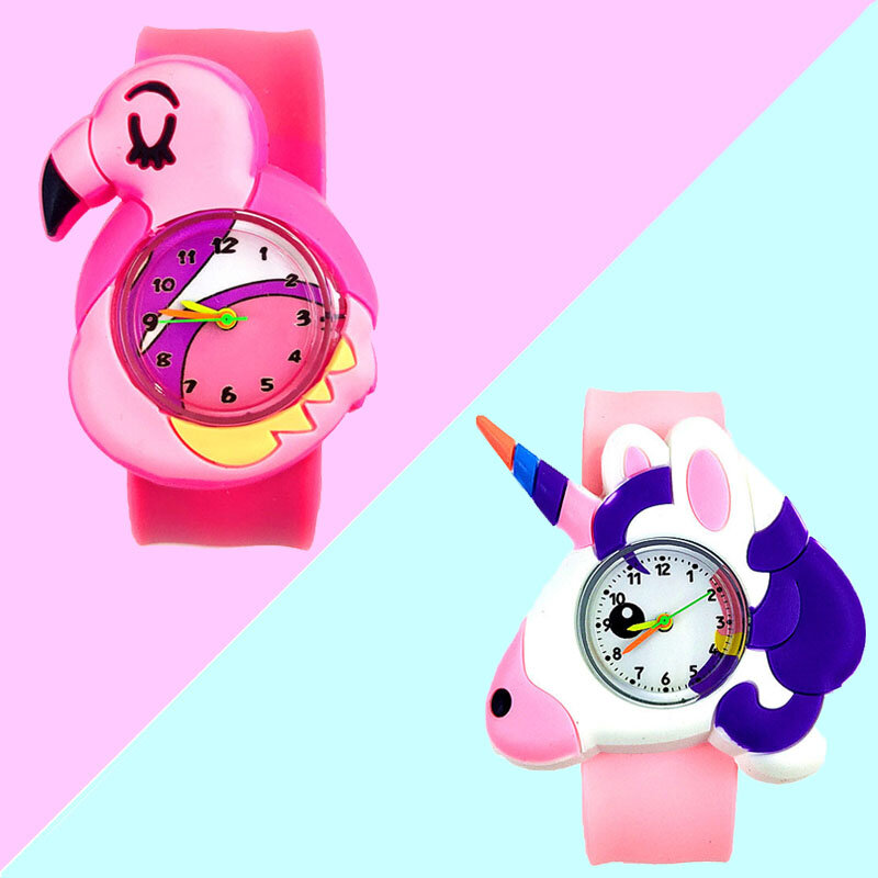Groothandel 100 Soorten 3D Cartoon Schildpad/Pony/Dolfijn/Prinses/Vogel/Luipaard/Racing/dinosaurus Horloges Voor Jongen Meisje Kinderen Horloge