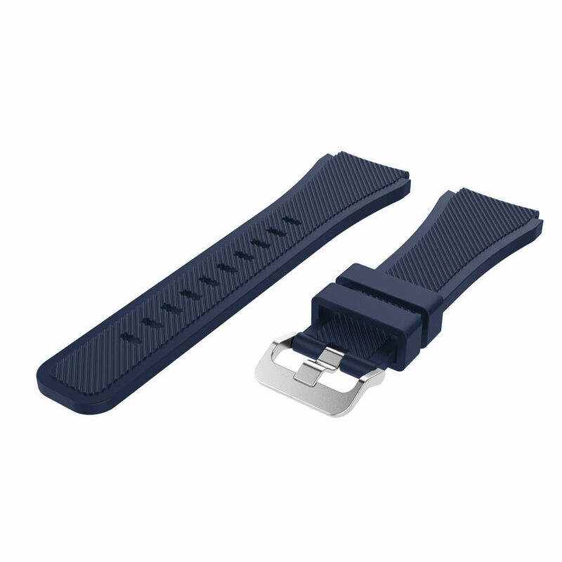 De silicona pulseira para Samsung Galaxy ver 46mm de S3 frontera banda 22mm banda correa de reloj de pulsera S3 clásico amazfit cinturón