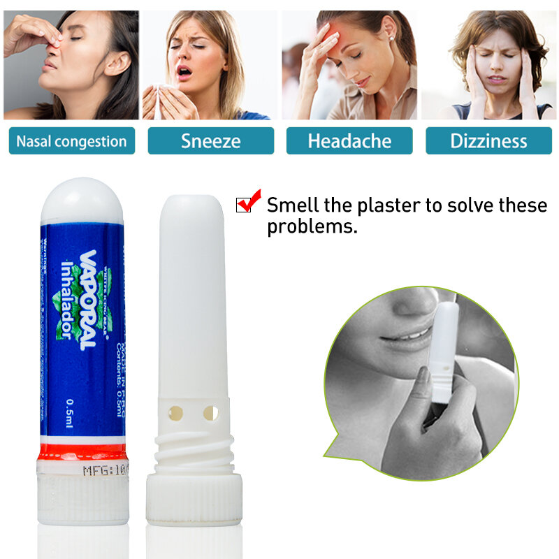 2 Buah 2 Jenis Thailand Krim Mint Penghirup Hidung Asli Minyak Esensial Hidung Rinitis Salep Herbal Dingin Hidung