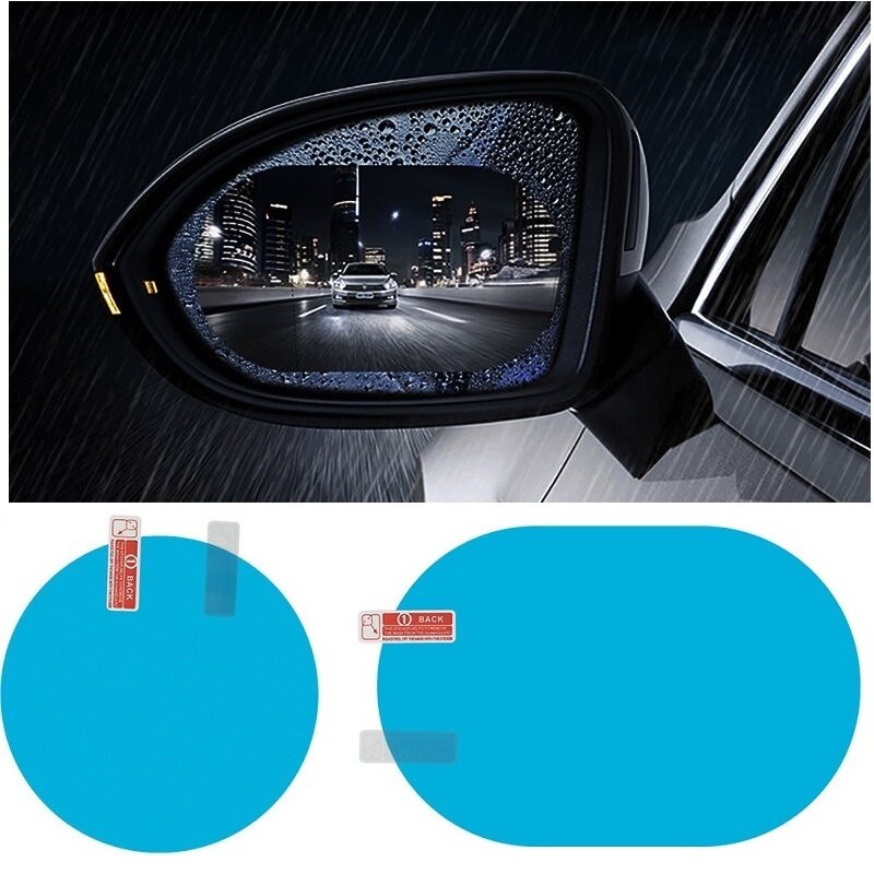 2Pcs Car Car specchietto retrovisore protettivo antipioggia Anti membrana accessori per adesivi per auto protezione per auto