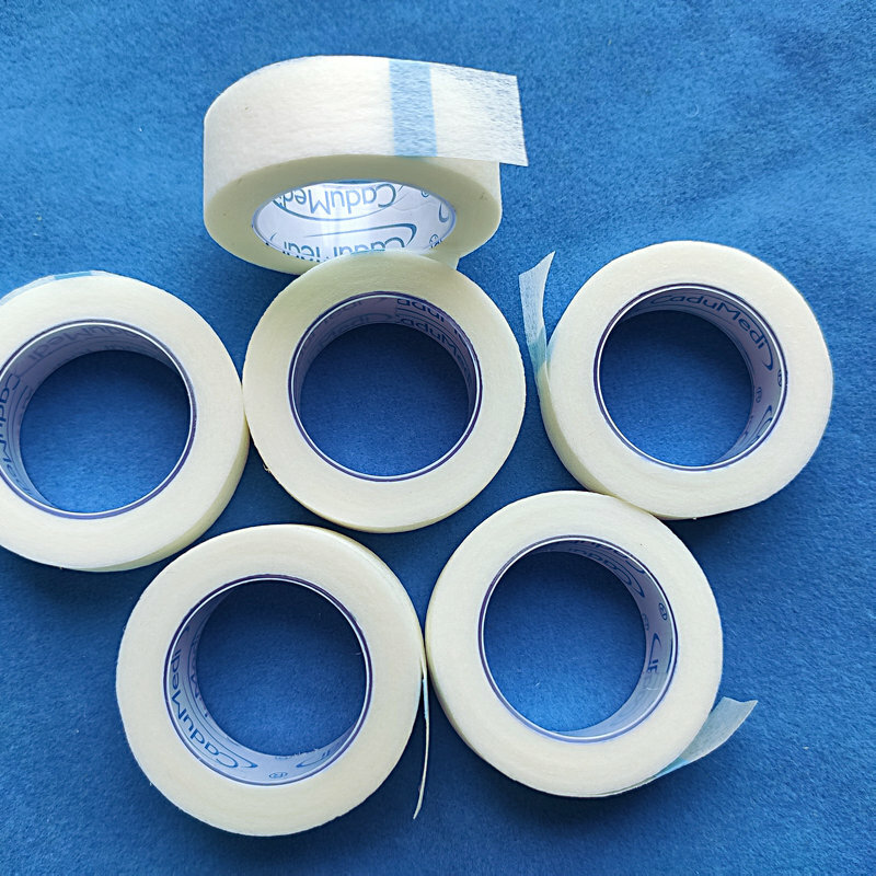 Fita adesiva médica não-tecida de 1.25cm x 4.5 m, 1 peça, aplicada a fita de pele de pálpebra dupla, anti-sensibilidade e não