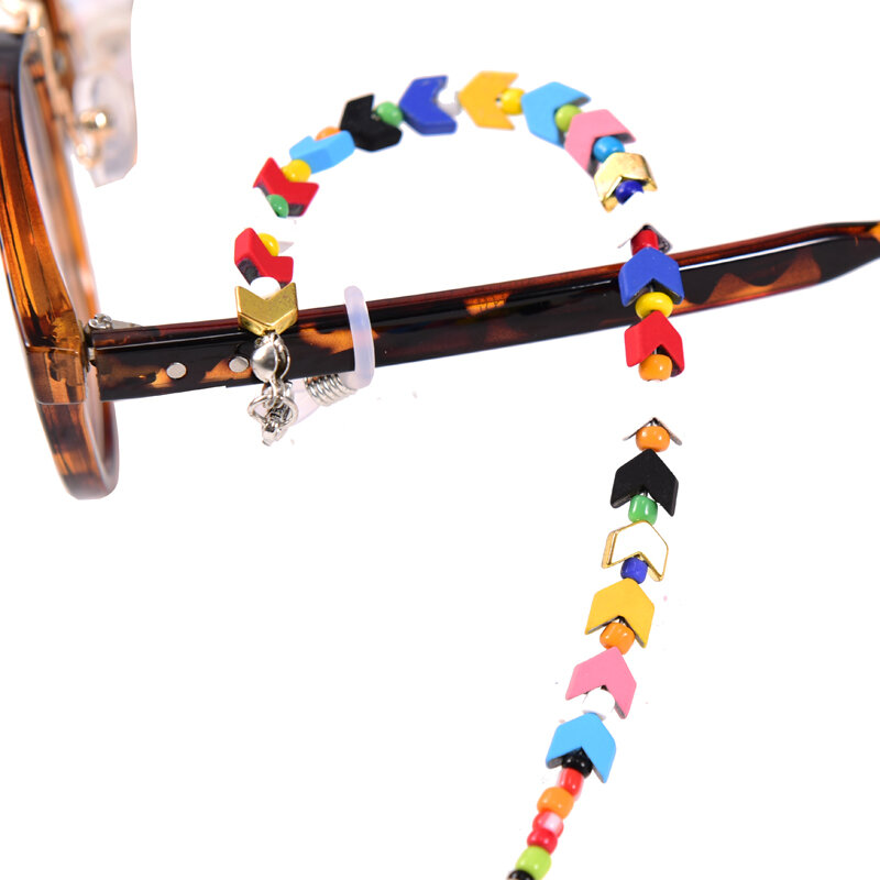 72 см бусины цепочка для очков для чтения для Для женщин железная руда камень солнцезащитные очки шнур струны шейный ремешок Для женщин цепочка для очков Веревка