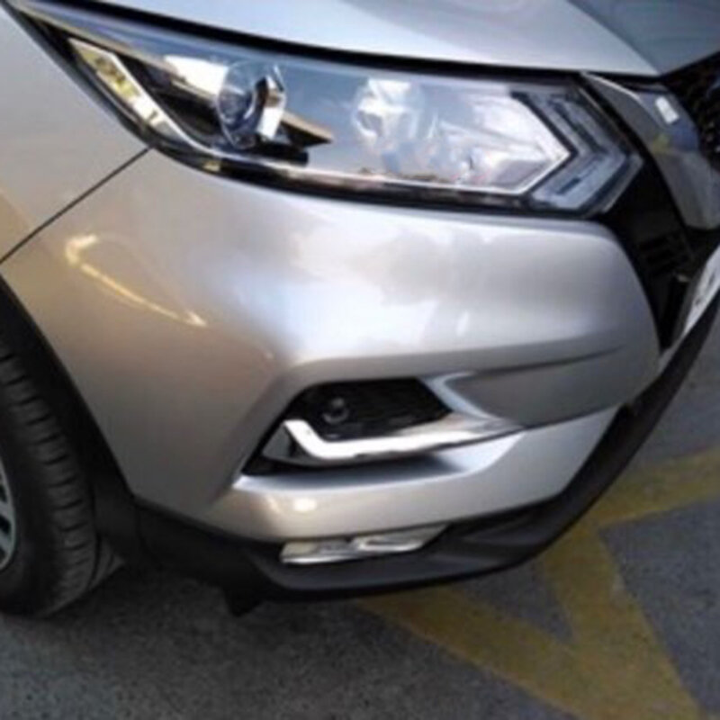 Akcesorium samochodowe przednie światła przeciwmgielne lampy powieki osłony na lusterka obczne wykończenia ABS Chrome pasuje do Nissan Qashqai J11 2018 2019 2020