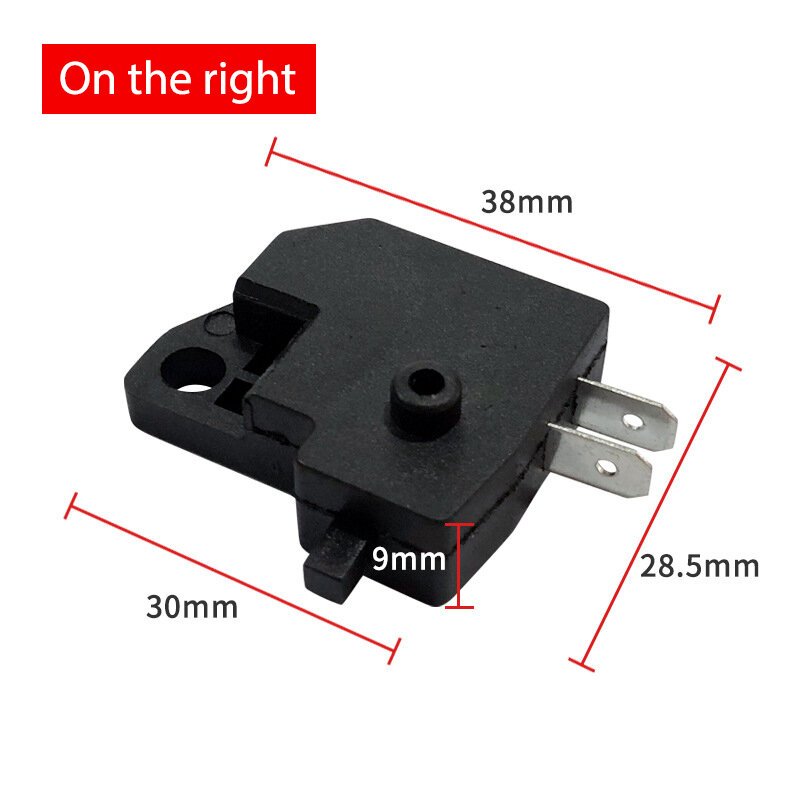 2pcs Universal Replacement Brake left Light Switch Front Right Hand Brake Lever Stop Light Switch For Pit Bike ATV