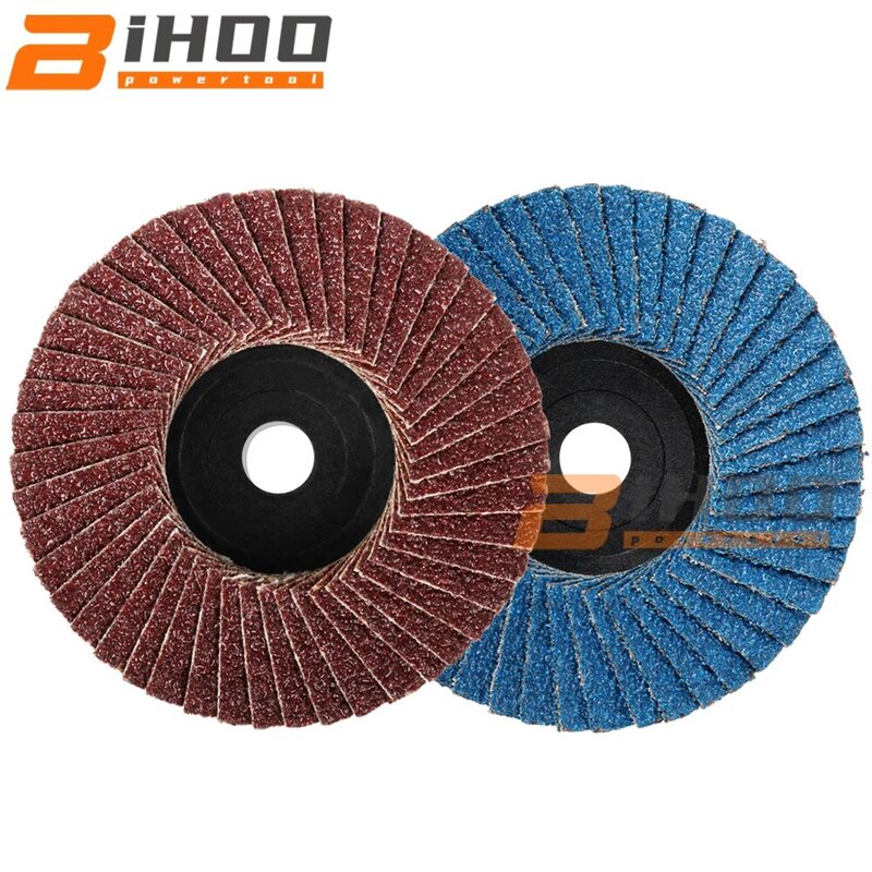 Откидные диски 3 дюйма, шлифовальные диски 80 #, красные, синие шлифовальные диски, лезвия для угловой шлифовальной машины 2 шт./5 шт./10 шт.