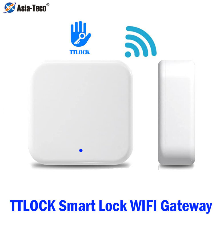 Cerradura de puerta inteligente con contraseña, dispositivo de bloqueo con WiFi, Gateway, Control remoto, Tuya, TTLock G2