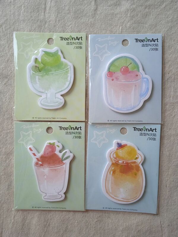 Summer ice sticky note memo pad(1pack)